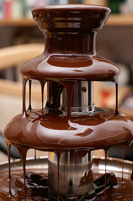 Your writing should flow like a chocolate fountain